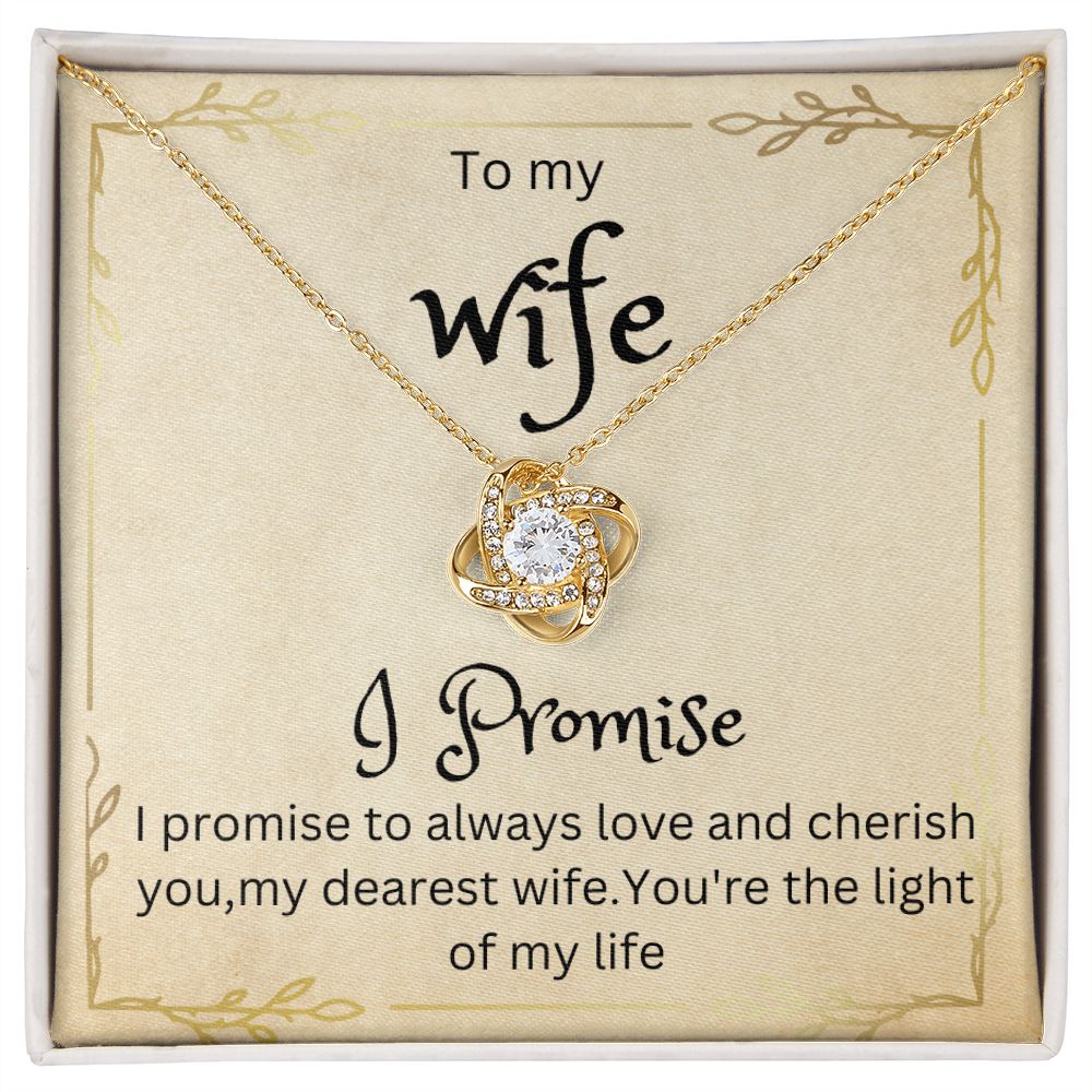 To My Wife, I Promise