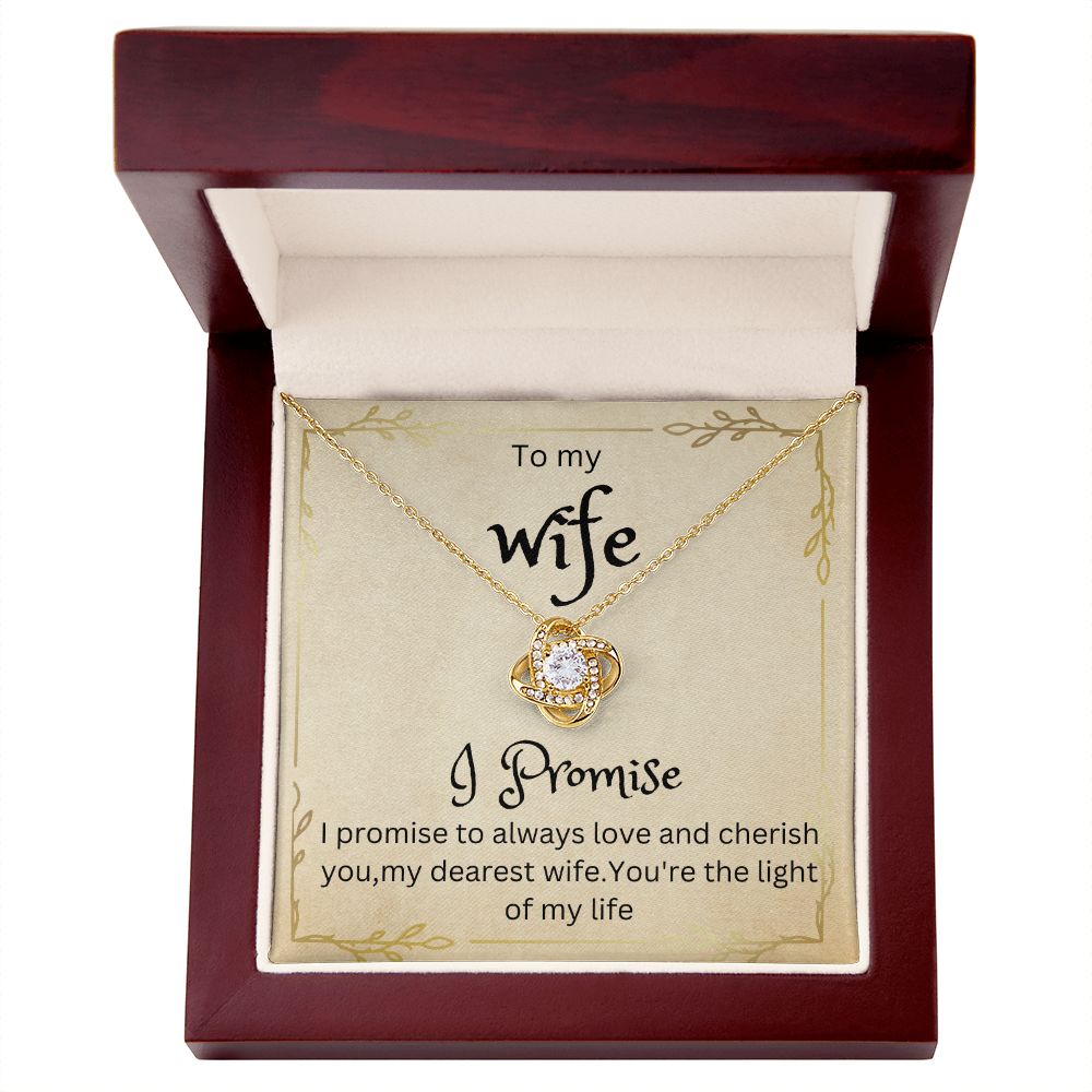 To My Wife, I Promise